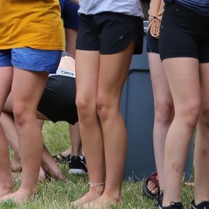 Mountain Hardwear Black Running Shorts